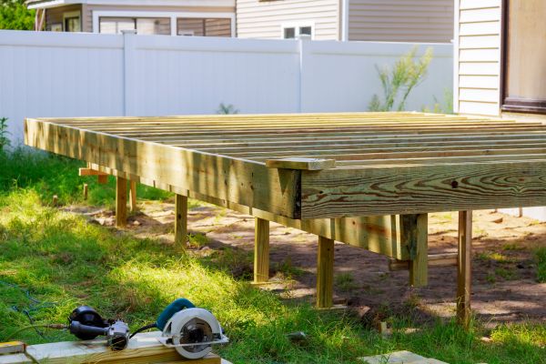 Elevated Deck Installation in Norristown