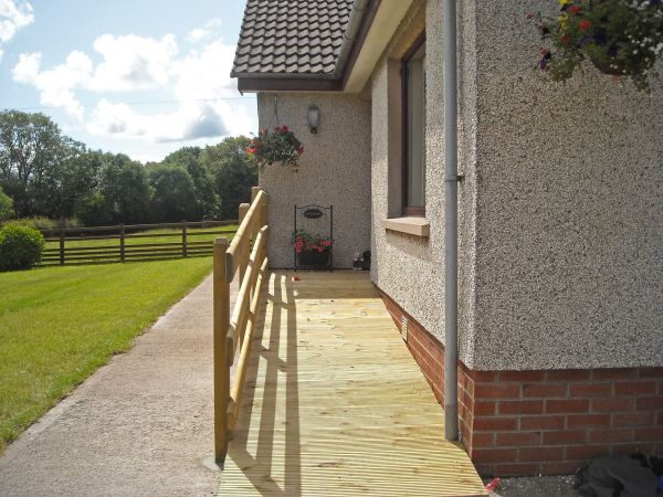 Hardwood Ramp Installation in Norristown