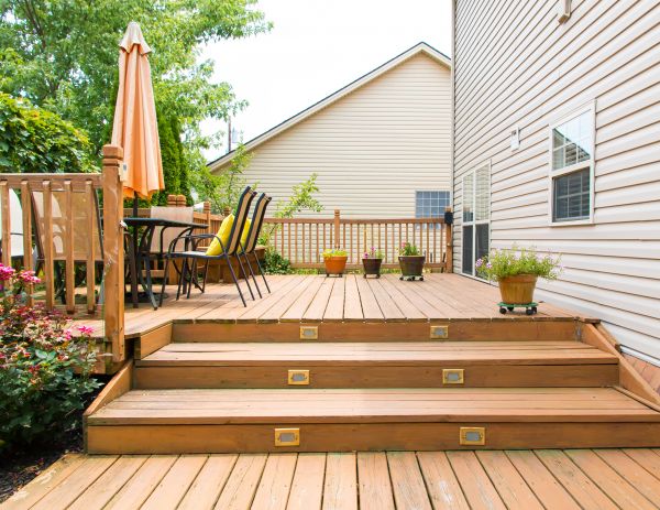 Wooden Patio Installation in Norristown